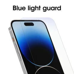 Alternative view of OtterBox IPhone 14 Pro Max Alpha Flex Antimicrobial Blue Light Guard Screen Protector