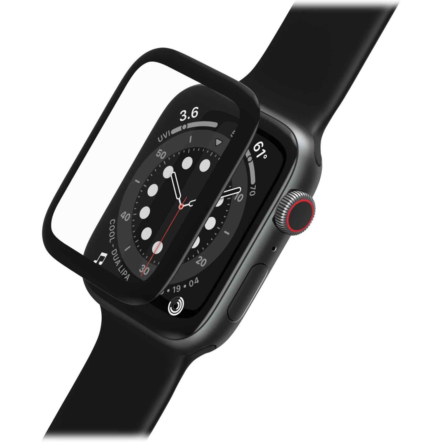 OtterBox Apple Watch Series SE (2nd Gen)/ 6/SE/5/4 44mm Alpha Flex Antimicrobial Screen Protector 1 OtterBox Apple Watch Series SE (2nd Gen)/ 6/SE/5/4 44mm Alpha Flex Antimicrobial Screen Protector