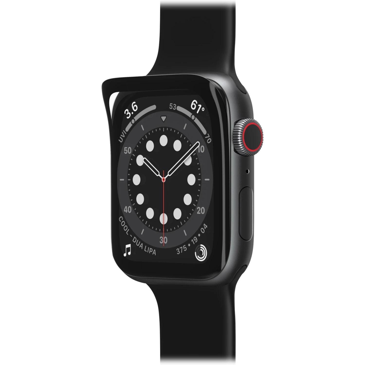 OtterBox Apple Watch Series SE (2nd Gen)/ 6/SE/5/4 44mm Alpha Flex Antimicrobial Screen Protector 2 OtterBox Apple Watch Series SE (2nd Gen)/ 6/SE/5/4 44mm Alpha Flex Antimicrobial Screen Protector - Image 2