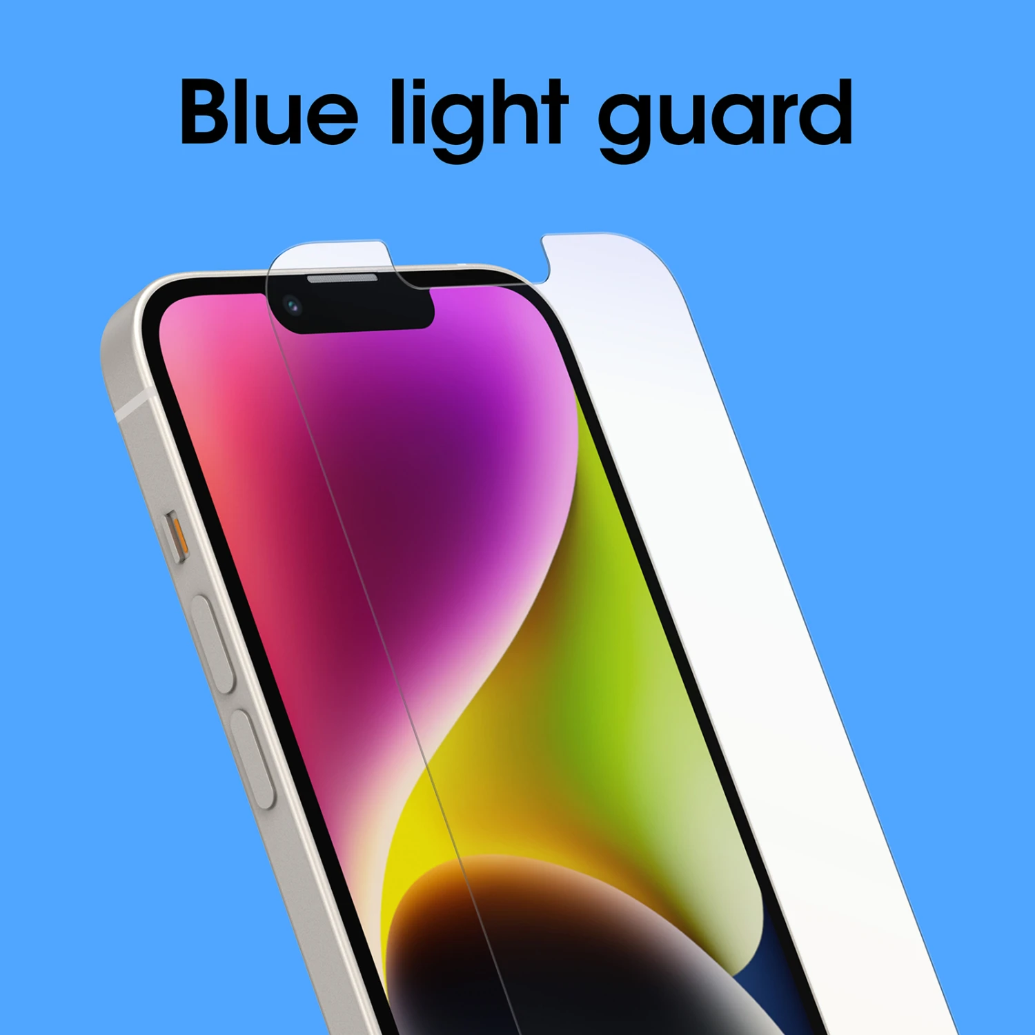 OtterBox IPhone 14 Amplify Glass Blue Light Guard Screen Protector 2 OtterBox IPhone 14 Amplify Glass Blue Light Guard Screen Protector - Image 2