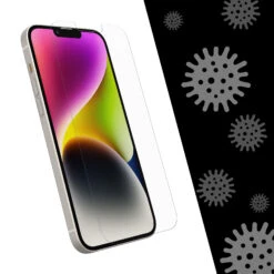 OtterBox IPhone 14 Plus Amplify Glass Antimicrobial Screen Protector 5 OtterBox IPhone 14 Plus Amplify Glass Antimicrobial Screen Protector -OtterBox Deals Store amplify iphb22 clear 2