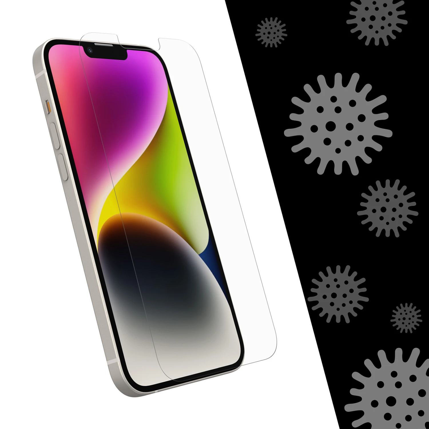 OtterBox IPhone 14 Plus Amplify Glass Antimicrobial Screen Protector 2 OtterBox IPhone 14 Plus Amplify Glass Antimicrobial Screen Protector - Image 2