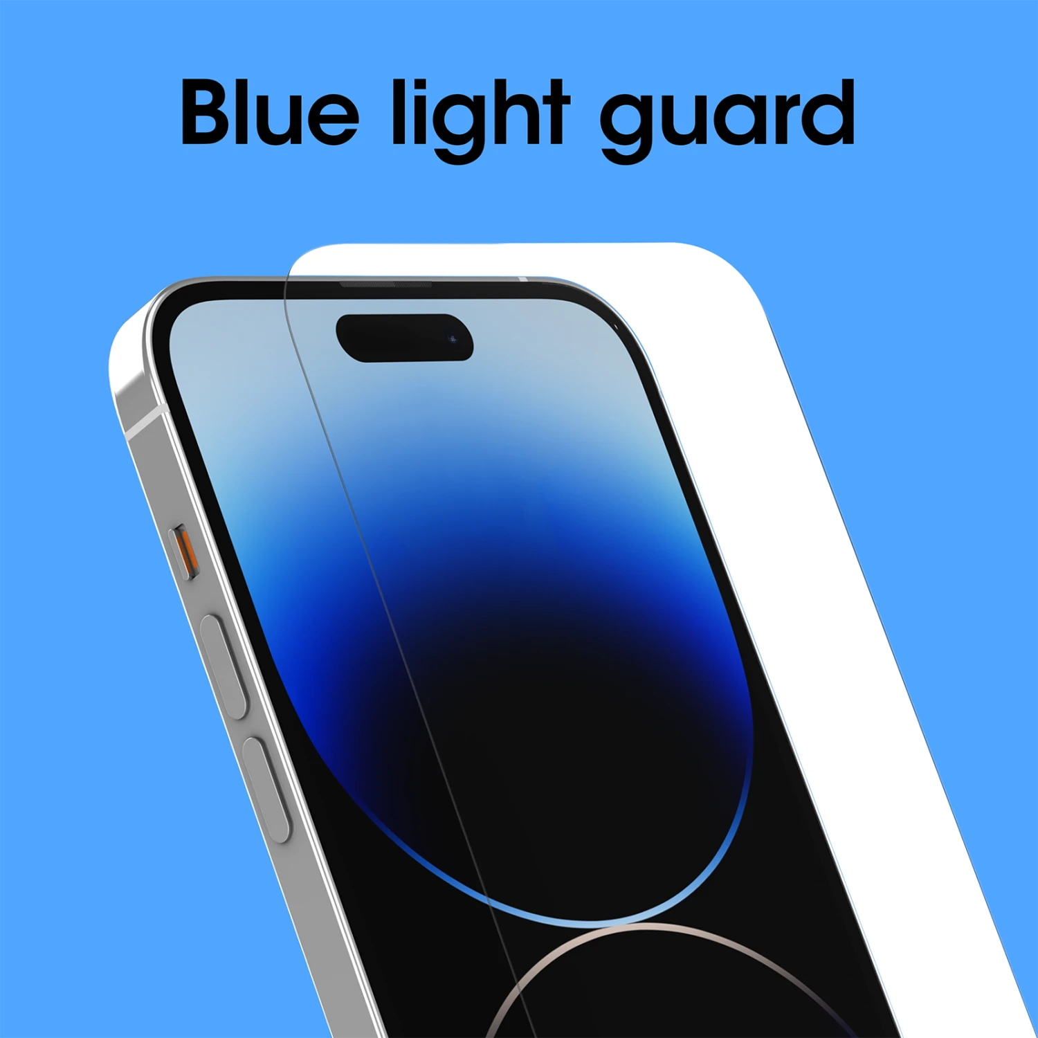 OtterBox IPhone 14 Pro Amplify Glass Blue Light Guard Screen Protector 2 OtterBox IPhone 14 Pro Amplify Glass Blue Light Guard Screen Protector - Image 2