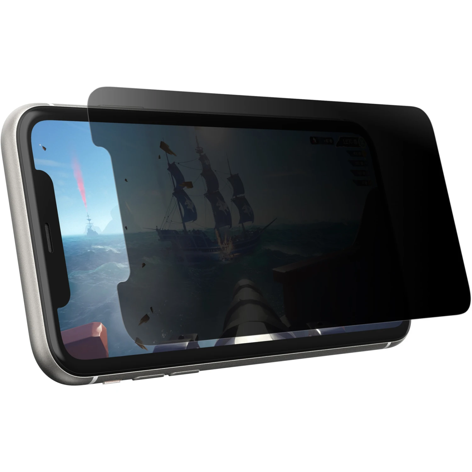 OtterBox IPhone 11 Gaming Glass Privacy Guard 1 OtterBox IPhone 11 Gaming Glass Privacy Guard