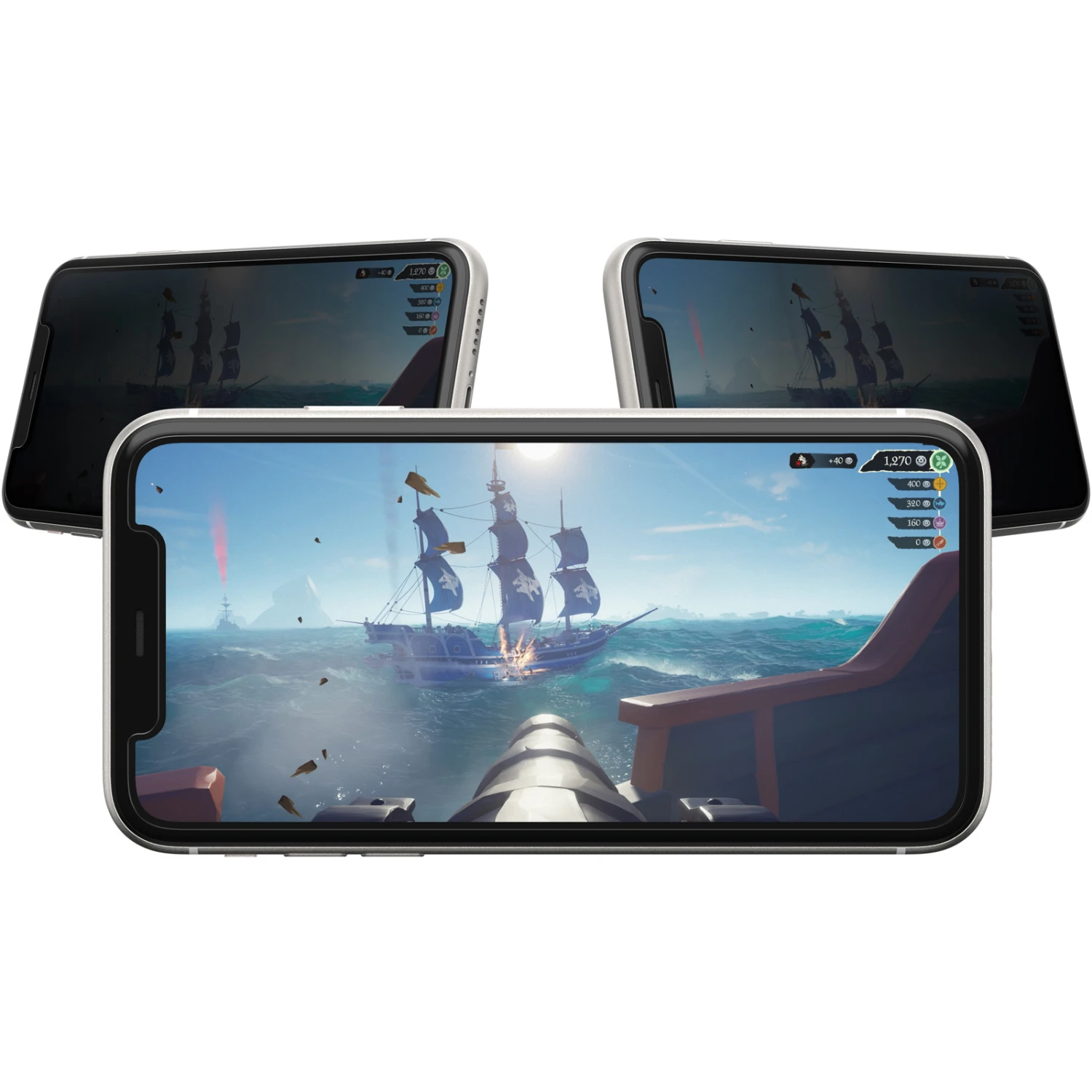 OtterBox IPhone 11 Gaming Glass Privacy Guard 2 OtterBox IPhone 11 Gaming Glass Privacy Guard - Image 2