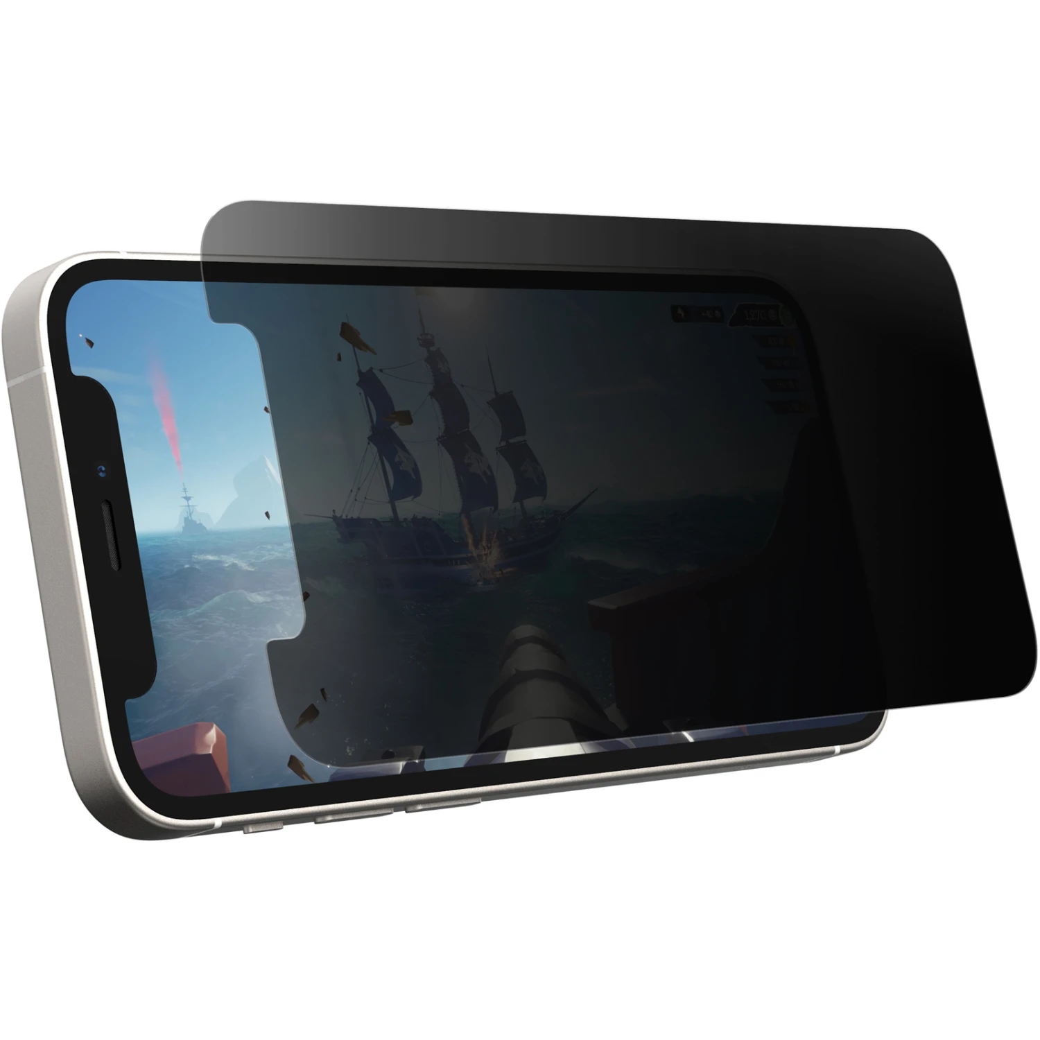 OtterBox IPhone 12 Mini Gaming Glass Privacy Guard 1 OtterBox IPhone 12 Mini Gaming Glass Privacy Guard