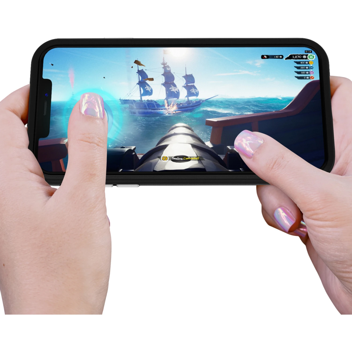 OtterBox IPhone 12 Mini Gaming Glass Privacy Guard 5 OtterBox IPhone 12 Mini Gaming Glass Privacy Guard - Image 5