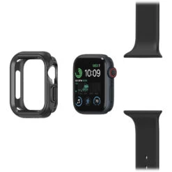 OtterBox Apple Watch Series SE (2nd Gen)/6/SE/5/4 40mm EXO EDGE Case 8 OtterBox Apple Watch Series SE (2nd Gen)/6/SE/5/4 40mm EXO EDGE Case -OtterBox Deals Store apla1 wtch 4 40 obsidian 4