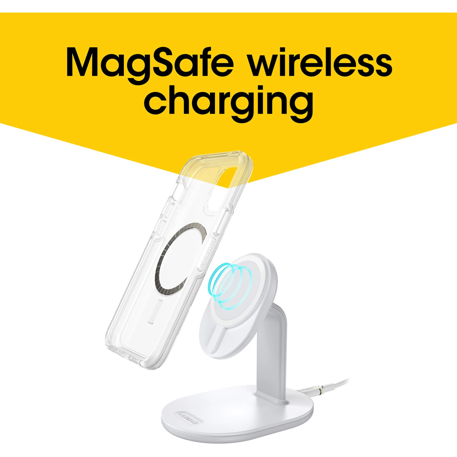 OtterBox Charger Stand For MagSafe (7.5W) 2 OtterBox Charger Stand For MagSafe (7.5W) - Image 2