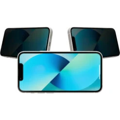 Alternative view of OtterBox IPhone 13 Mini Gaming Glass Privacy Guard