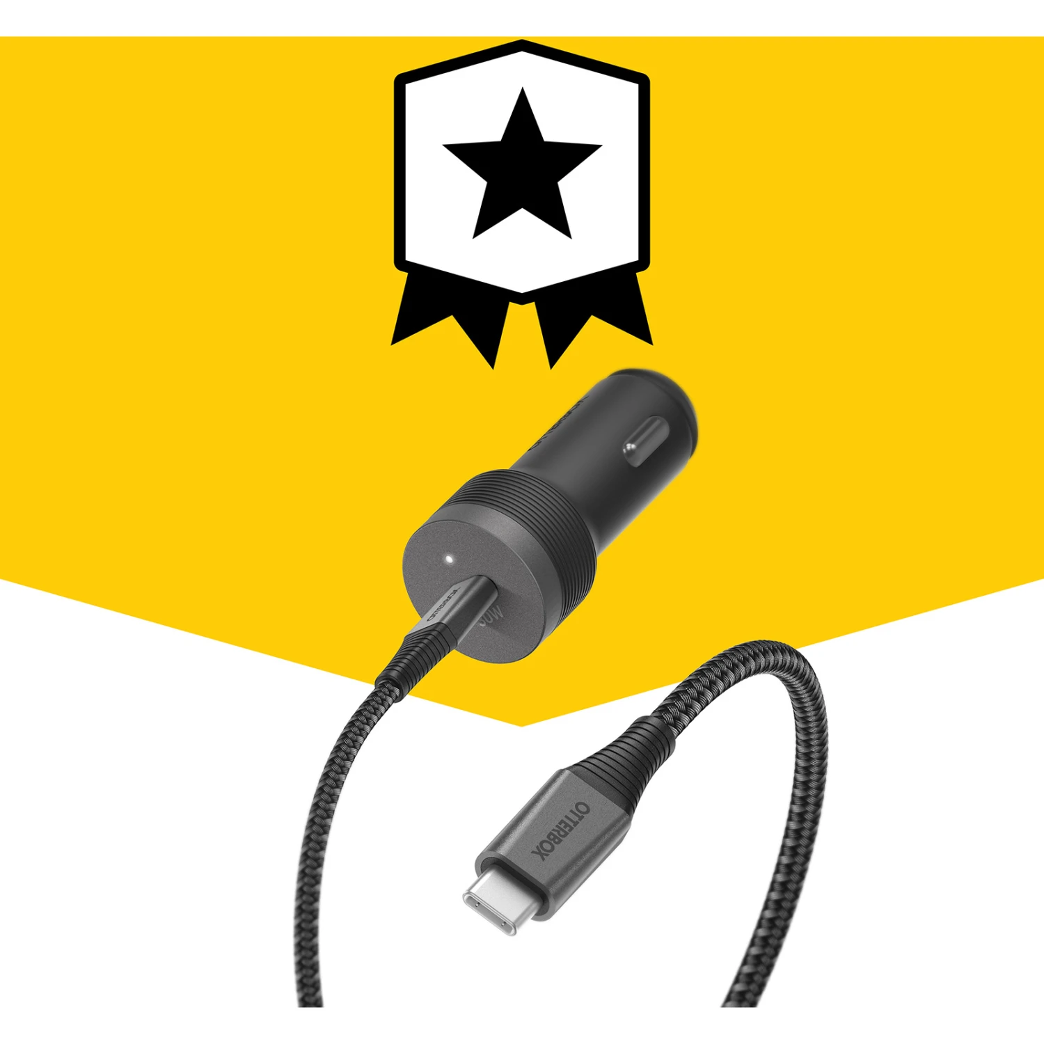 OtterBox Premium Pro Fast Charge USB-C To USB-C Car Charging Kit - 30W 6 OtterBox Premium Pro Fast Charge USB-C To USB-C Car Charging Kit - 30W - Image 6