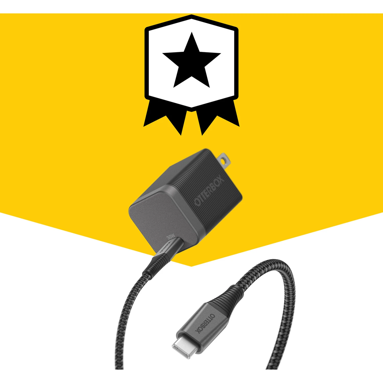 OtterBox Premium Pro Fast Charge USB-C To USB-C Wall Charging Kit - 30W 5 OtterBox Premium Pro Fast Charge USB-C To USB-C Wall Charging Kit - 30W - Image 5