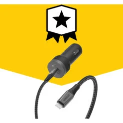 OtterBox Premium Pro Fast Charge Lightning To USB-C Car Charging Kit - 30W 11 OtterBox Premium Pro Fast Charge Lightning To USB-C Car Charging Kit - 30W -OtterBox Deals Store premium pro fast ltg c car kit 30w nightshade 6