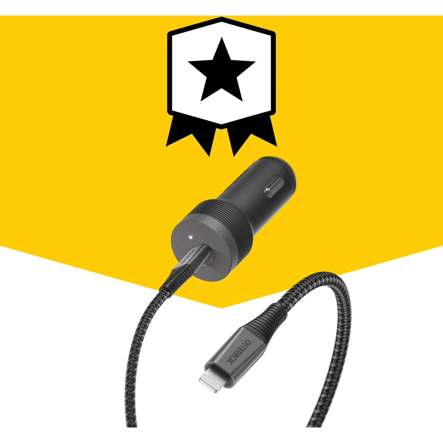 OtterBox Premium Pro Fast Charge Lightning To USB-C Car Charging Kit - 30W 6 OtterBox Premium Pro Fast Charge Lightning To USB-C Car Charging Kit - 30W - Image 6