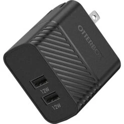 Alternative view of OtterBox USB-C To USB-A Dual Port Wall Charging Kit, 24W Combined