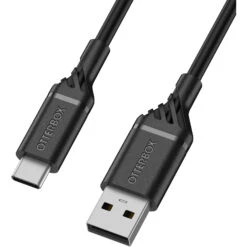 OtterBox USB-C To USB-A Dual Port Wall Charging Kit, 24W Combined 9 OtterBox USB-C To USB-A Dual Port Wall Charging Kit, 24W Combined -OtterBox Deals Store pwr54 c a wall kit black 3