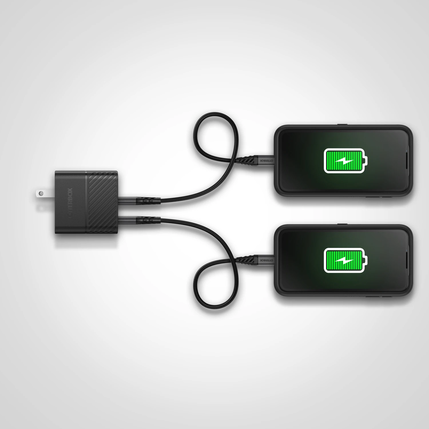 OtterBox USB-C To USB-A Dual Port Wall Charging Kit, 24W Combined 5 OtterBox USB-C To USB-A Dual Port Wall Charging Kit, 24W Combined - Image 5