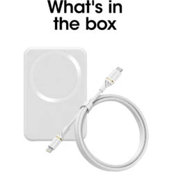 OtterBox Wireless Power Bank For MagSafe (7.5W), 3k MAh 7 OtterBox Wireless Power Bank For MagSafe (7.5W), 3k MAh -OtterBox Deals Store wireless power bank magsafe 3k v2 brilliant white 5